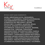 RETINOL SHEET MASK PACK,30 MASKAS