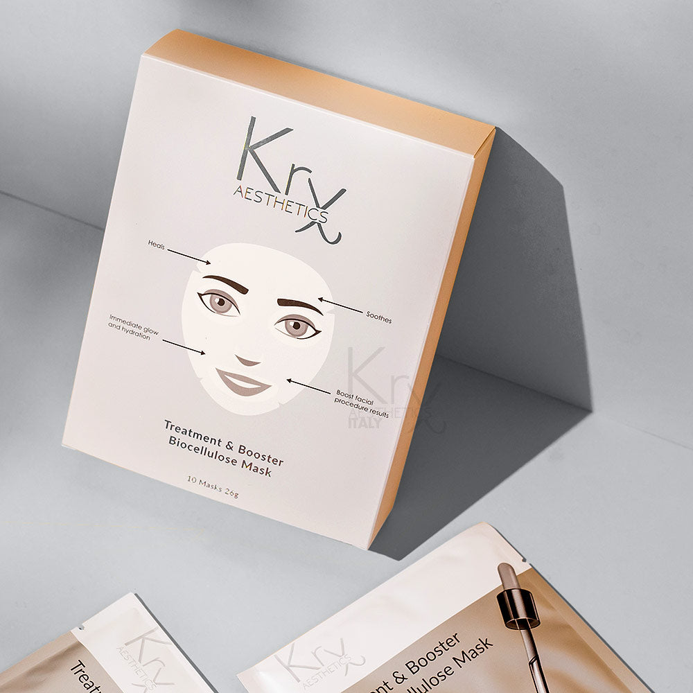 TREATMENT AND BOOSTER BIO-CELLULOSE MASK, БОКС 10 МАСОК