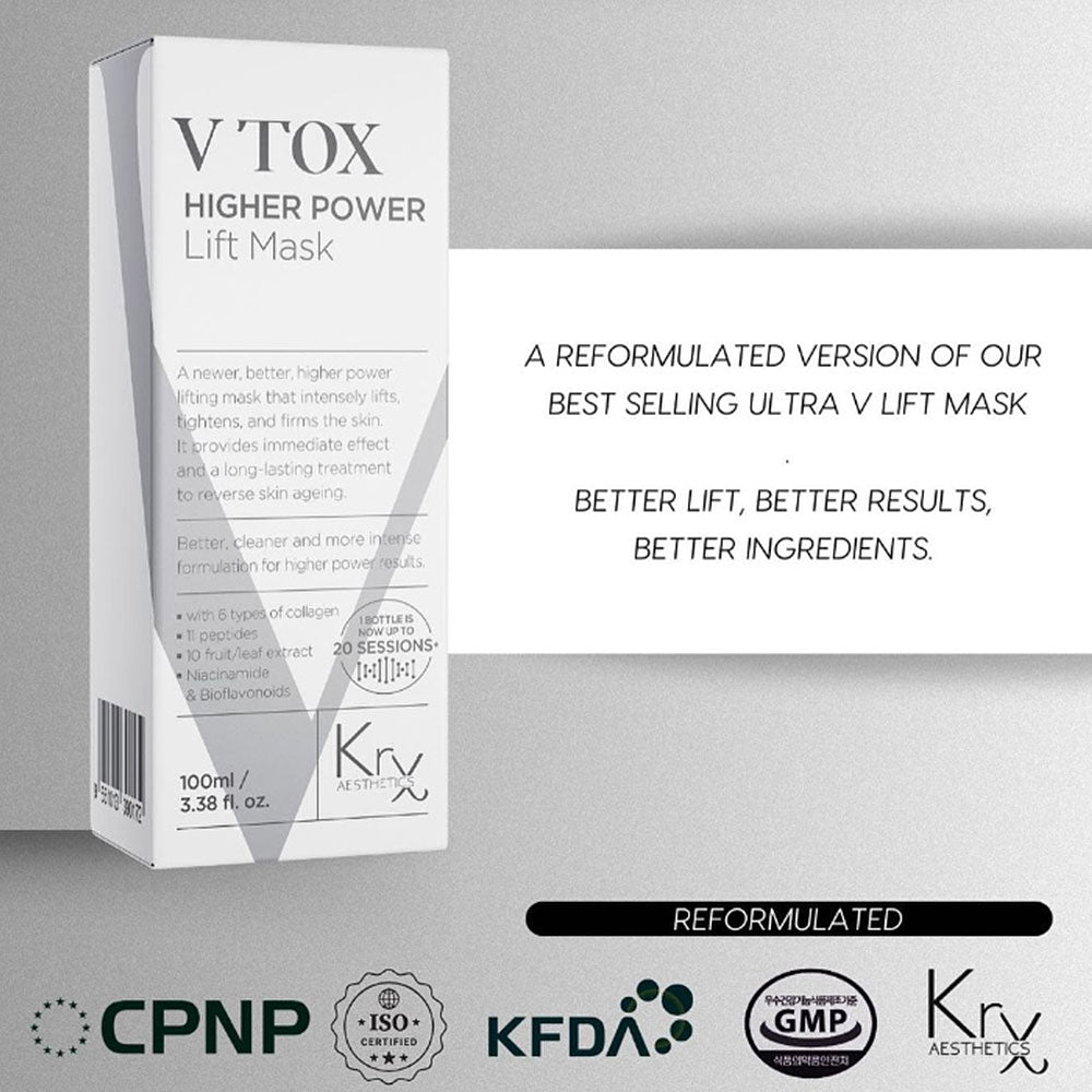 V-TOX LIFT MASK, 100 мл - KRX Aesthetics