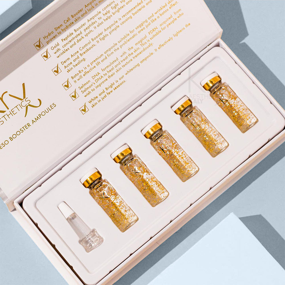 Meso booster shops ampoules (gold peptide)