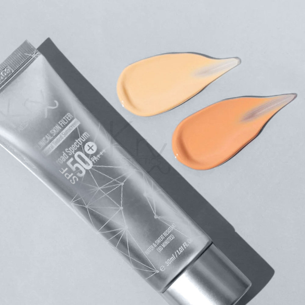 CLINICAL SKIN FILTER TINTED SUNSCREEN SPF 50 РА+++ L/M, тон светлый телесный, 30 гр